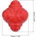 PATIKIL Bounce Reaction Ball - Agility Trainer for Speed and Coordination - Low Difficulty TPR Ball - Red - Buy Online on GoSupps.com