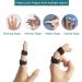 14PCS Finger Buddy Straps Wraps - Non-Slip Loop Splint for Treating Sprained, Jammed, Fractured Fingers - Buddy Tape for Broken Finger Arthritis Pain - Black - Buy Online on GoSupps.com