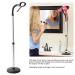 Adjustable Hair Dryer Holder Stand | 360 Rotating Blow Dryer Bracket for Bathroom & Vanity | Heavy Base Removable Design - Buy Online on GoSupps.com