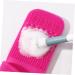 FAVOMOTO Makeup Brush Cleaning Makeup Washing pad Makeup mat Cleaner limpiador de brochas de maquillaje Makeup Cleaner Makeup Brush Holder Lipstick Stand Silica Gel Cosmetic - Buy Online on GoSupps.com