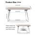 EBANKU Nail Arm Rest Hand Pillow Cushion with Bracket - White Leather Hand Rest for Nail Table - Washable Salon Arm Rest Tool - Buy Online on GoSupps.com