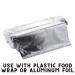 Tablecraft Kenkut Film Wrapper Dispenser with Slide Cutter - Heavy Duty Plastic Wrap and Aluminum Foil Holder for Restaurant Kitchen - Buy Online on GoSupps.com