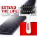 TITANIA Comb Cleaner - White 9.5 x 5.8 cm Pack of 1 | International Shipping Available - Buy Online on GoSupps.com