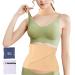 KNFFSAAJL Oil Pack Wrap Kit with Zipper Reusable Organic Oil Wrap with Adjustable Strap Leakproof Oil Pack Compress Soft Oil Neck Pack Portable for Waist Neck