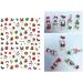 Christmas Nail Stickers 9 Sheets Self-Adhesive Nail Decal for Kids Deer Snowman Nail Art Decoration Design Supplies - Buy Online on GoSupps.com