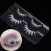 White False Eyelashes Halloween White Eye lashes Extension Tools Anime Cosplay Makeup Natural Looking Masquerade Party Eyelashes(White) A01-White 2 Pairs(Upper&Bottom)