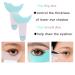 Eyelash Shield Applicator Guard Tool - 2 Pcs Multifunction Silicone Stencils for Quick and Easy Eye Makeup - Buy Online on GoSupps.com
