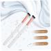 MAGICLULU 12 Pcs Fish Tail Brush Nose Contour Brushes Nose Makeup Tool Nose Contour Makeup Brush Nose Brush 18.50X1.00X1.00CMx4pcs As Shownx4pcs - Buy Online on GoSupps.com