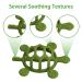 Baby Teething Toys: Food Grade Silicone Teether Wristband - 2 Pack Cute Turtle Shape for Infants 3-12 Months - Green & Blue - Buy Online on GoSupps.com