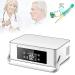 Insulin Cooler Portable Insulin Cooler Case Mini Fridge Insulin Cooler 2 8 (Built-in One Battery) for Insulin Serum Eye Drops Storage Travel Airplane White-220V-Battery*2 Battery*2 White