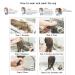 BGHJUE N Wigmix Water Wave Wigs with Bangs - Heat Resistant Synthetic Wigs for African American Women - Buy Online on GoSupps.com