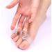 Alinzo Bunion Corrector - Pain Relief Gel Toe Separators for Overlapping Toes | Day & Night Support for Men & Women | Transparent Big Toe Straightener - Buy Online on GoSupps.com