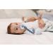 Itzy Ritzy Silicone Pacifier Clip - Blue with Silver Clip | 100% Silicone Strap for Pacifiers, Teethers & Toys - Buy Online on GoSupps.com