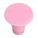 Brush Fascia Massage Head Silicone Replacement Muscle Massage Head to Reduce Pain 18 19mm (Pink)