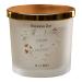 Personalised Large Double Wick Wedding Candle Gift with Watercolour Heart (Planet spa)