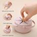 Orzbow Silicone Snack Pot for Toddlers - No-Spill, Dust-Proof Baby Snack Cup - BPA Free, Dishwasher Safe - Pink (1 Pc) - Buy Online on GoSupps.com