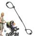 Ulapithi Pacifier Belt & Stroller Toy Belt - Adjustable Food Catcher Toy Clip Bite Ring & Cup Holder in Dark Gray - Multifunctional Baby Gear for International Shipping - Buy Online on GoSupps.com