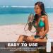 Tomedeks Travel Bottles Set - 18 PCS Airline-Approved Toiletries Container for Cosmetics & Makeup - Perfect for Travel - Buy Online on GoSupps.com