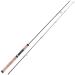 Sougayilang Fishing Rods Graphite Lightweight Ultra Light Trout Rods 2 Pieces Cork Handle Crappie Spinning Fishing Rod Spinning6'0''-UL-2pcs