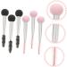 Healeved 12 Pcs Sponge Makeup Brush Wet Makeup Puff Makeup Brush Mascara Double Head Brush Aluminum Tube - Buy Online on GoSupps.com