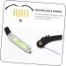 Balacoo 6 pcs Ruler Shaper Tool Professional Measuring Measure Premium Eyebrow Shaping Line Auxiliary Level 1 count (Pack of 1) Blackx6pcs - Buy Online on GoSupps.com