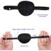 SWKJ 2 PCS Set Adjustable Pirate Eye Patch for Amblyopia Lazy Eye - Black - Buy Online on GoSupps.com