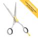 Equinox Professional Razor Edge Hair Cutting Scissors - 6.5 inch | Finger Inserts, Tension Screw, Hand-Sharpened Blades | Stainless Steel Shears with Removable Finger Rest - Pack of 1 - Buy Online on GoSupps.com