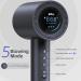 KFJ Ionic Hair Dryer - 1500W High Speed 110 000 RPM Motor | Lightweight Low Noise & Thermal-Control for Home/Travel (Dark Grey - Buy Online on GoSupps.com