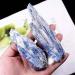 Collection 1pc 150g-230g Natural Rough Blue Kyanite Quartz Raw Stone for Specimen Decoration
