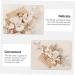 KOMBIUDA Bridal Comb Bride The Photo Ceramics The Flowers - Buy Online on GoSupps.com