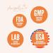 Angelic Nutrients Caralluma Fimbriata - 60 Capsules (Non-GMO Vegan) 1200mg - Made in The USA GMP Certified Facility Gluten Free High Absorption Caralluma Supplement - Buy Online on GoSupps.com