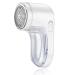 Fabric Shaver Electric Lint Remover Sweater Shaver with Safety Lock Protection for Removing Fuzz and Pill from Clothes Furniture Couch and Blanket (White)