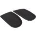 Footinsole Heel Cushion Height Insoles - Comfortable Mesh Black | Increase Height Instantly | Shoe Lifts for 1 Inch Gain - Buy Online on GoSupps.com
