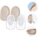 MAGICLULU Heel Pad Cushions - 2 Pairs of Gel Inserts for Women | Prevent Blisters & Discomfort | Clear Shoe Inserts for Ultimate Comfort - Buy Online on GoSupps.com