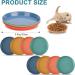 8 Pcs Cat Food Dish Cat Bowls Whisker Fatigue Free Cat Food Bowls Multipurpose Cute Pet Bowl to Relieve Whisker Fatigue for Cats Kittens Puppies Dishwasher Safe (Four color) - Buy Online on GoSupps.com