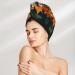 Autumn Pattern SamLng Coral Velvet Dry Hair Cap - Ideal for Home Travel Pool Parties & More | International Shipping - Buy Online on GoSupps.com