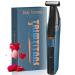 Electric Groin & Body Hair Trimmer for Men Mens Body Groomer Kit Face Beard Trimmer & Nose Hair Trimmer No Nick Ball Shaver Hard to Reach Pubic Hair Trimmer All-in-One Dual-Sided Blade