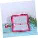 POPETPOP Nail Print Stencil Card Holder Card Pouch nail stamping plates bag Stamp Plate Organizer nail stamping plates holder nail art stencil bag cards bag ultra thin business card holder 16x12cm Rosy - Buy Online on GoSupps.com