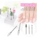 Beaupretty 5 Sets Nail Clipper Grinding Head Ceramic Cuticle Bit Nail File Nail Art Tool Manicure Grinding Heads Electric File for Nails Nursing Nails Supply Nylon Exfoliating Nail Clippers - Buy Online on GoSupps.com