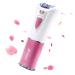 Facial Epilator Cordless Facial Hair Removal for Women Face & Body Hair Remover Electric Mini Epilator with LED Light Bikini Trimmer for Facial Body Armpit Bikini Leg Ghse02