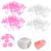  Mikinona Mikinona 200pcs Eyelash Glue Rings Eyelash Glue Container Glue For Eyelash Extension Glue Holder For Eyelash Extension Makeup Ring Kit - Buy Online on GoSupps.com