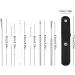 Earwax Removal Kit | Stainless Steel Earwax Removal Kit - Ear Wax Removal Ear Cleaner Tool for Adults and Kids Lencyh Black - Buy Online on GoSupps.com