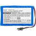 Synergy Digital Emergency Lighting Battery for GE Simon XTi - 6V 2500mAh Ni-MH Replacement for GE 600-XTI-BAT - Buy Online on GoSupps.com