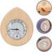 Yardwe 2-St Sauna Hygrometer - Accurate Temperature & Moisture Meter for Home Sauna Interior & Exterior Use - Buy Online on GoSupps.com