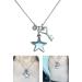OralGos Elegant Star Pendant Necklace - Stylish Chain Jewelry Gift for Fashion-Conscious Shoppers - Buy Online on GoSupps.com