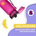 Schmatzfatz 400ml Children s Drinking Bottle - Leak-Proof BPA-Free Flavor-Neutral with Fruit Insert - Perfect for School & Kindergarten - Purple Sun Design - Buy Online on GoSupps.com