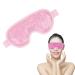 Cooling Eye Mask with Gel Bead Reusable Hot Cold Gel Eye Mask for Puffy Eyes Dark Circles Bags Dry Eyes Migraine Relief Headache Stress Relief Insomnia Sinus Pain (Pink)
