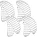 NOLITOY 20 Pairs Striped Arch Support Insoles - Comfortable Gel Foot Cushions for Men | Non-Slip Forefoot Pads - Buy Online on GoSupps.com