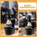FRCOLOR 2pcs Shaving Brush Stand Holder - Non-Slip Razor Display & Organizer for Smooth Shaving Experience | International Shipping Available - Buy Online on GoSupps.com