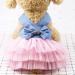 Petyoung Dog Princess Dress - Bowknot Fairy Mesh Costume Tutu Skirt for XS Dogs & Cats | International Shipping Available - Buy Online on GoSupps.com